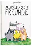Allerallerbeste Freunde: Bilderbuch inklusive Malbuch für 2-6 Jährige von Jeremias und Tabea by