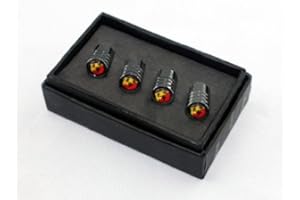 PROTREX UK Fiat Abarth Bouchons de valve anti-poussière chromésFiat 500, Punto, Bravo, Uno.