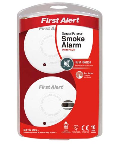 Preisvergleich Produktbild First Alert Rauchmelder Twin Pack