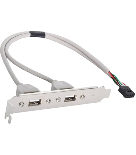 ZdyCGTime Cavo Prolunga Mini USB 50 Cm - Da Maschio Mini USB A Femmina USB 5 Pin Su Header PCB 2.54mm - 2