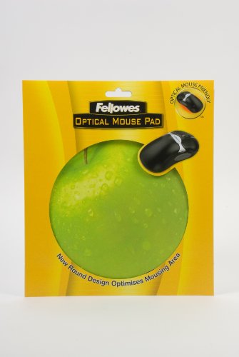 Fellowes Brite Mat rund Apfel Mauspad grün - 2