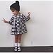Zhuannian Baby Girls Long Sleeve Checked Dress (2-3Y)