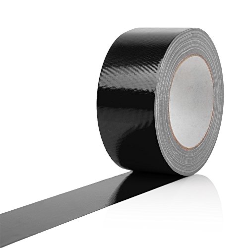 Preisvergleich Produktbild Gaffa / Gaffer Tape, Gewebeklebeband, Lasso, Panzertape, schwarz, RACEFOXX