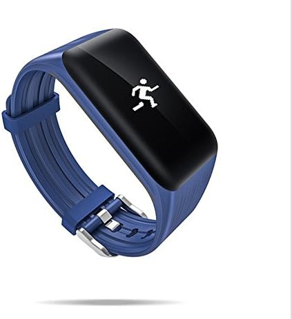 Smart Watch,Zycshang Intelligent Sports Bluetooth Waterproof Y1 Fitness Blood Pressure Oxygen Heart Rate Monitor Smart Watch Band Bracelet SmartWatch (Blue)