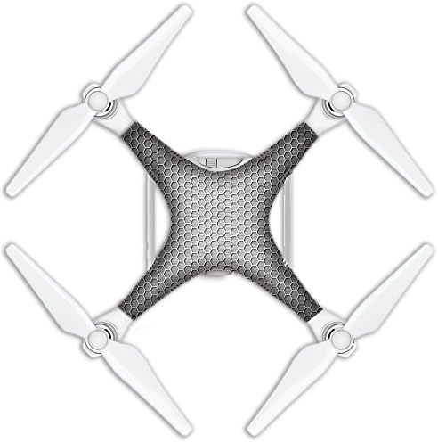 Seeme® Exclusive Decoration Wrap Skin Water-resistant 3M Sticker Decal Kit for DJI Phantom 4 Professional / Advanced Quadcopter Body and Remote Controller (DJI-010)