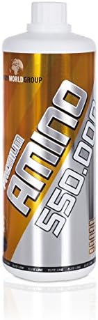 BWG Optimized Premium Amino 550.000 Amino Liquid with Vitamin B6, Red Berry, Elite, 1er Pack (1 x 1000ml Bottles)
