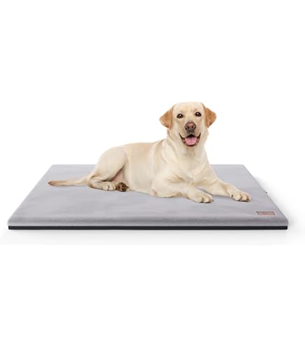 Produktbild von Leder Hundematte Cheyenne Taupe XL 105 X 73cm | , 48,95