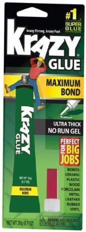 Elmer's Products KG48148MR 20g Krazy Glue Maximum Bond Gel 6 Pack by Elmer's Products