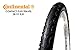 Price comparison product image '28 inch Continental Contact Plus Travel Bicycle Tyre 37-622 28 x 1 5/8 Reflective Strips Tire Coat Blanket Black