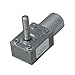 Yibuy Hoher Drehmoment Wurm Getriebemotor DC 24 V 30 RPM Getriebemotor reversibel