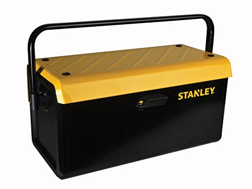 Stanley 19″ Metall-Werkzeugkasten, mit einer Schublade, Einhandbedienung, Schnellverschluß, STST1-75509 - 2