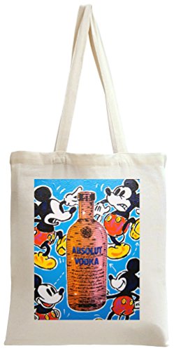 Preisvergleich Produktbild Absolut Poster Mickey Mouse Tote Bag