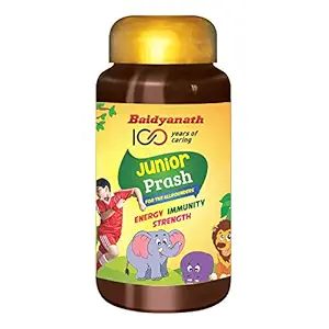 Baidyanath Junior Prash - Specially Formulated Chyawanprash for Kids - 500g