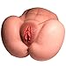 Produktbild HUIJIAN Reife Dame Doppelkanal Sexy Hüften Realistische Poren TPE Weichen 3D-Kanal Geruchlos Super Elastischen Silikon Herren Unterkörper Sportprodukte (Farbe : Flesh, größe : 21 * 23 * 12cm)
