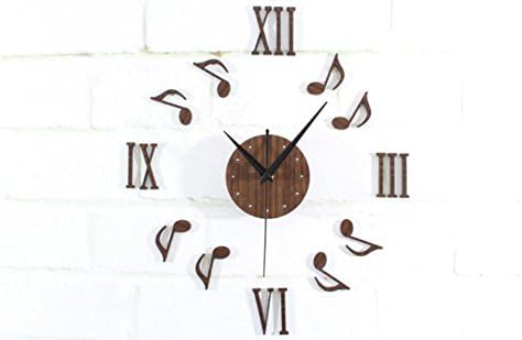 Modern DIY Large Frameless Kitchen Wall Clock 3D Stickers Home Office Decor Gift Sucastle European style 14 inches