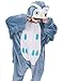 Produktbild Semia Kinder Jumpsuit Tier Verdickt Flanellen Unisex Kostüm Cosplay Pyjama Overall Hausanzug Sleepsuit Schlafanzug Cosplay Karneval Eule 100-110cm