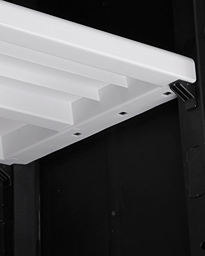 Kunststoffschrank Ondis24 mit 4 Einlegeböden Universalschrank Mehrzweckschrank - 8