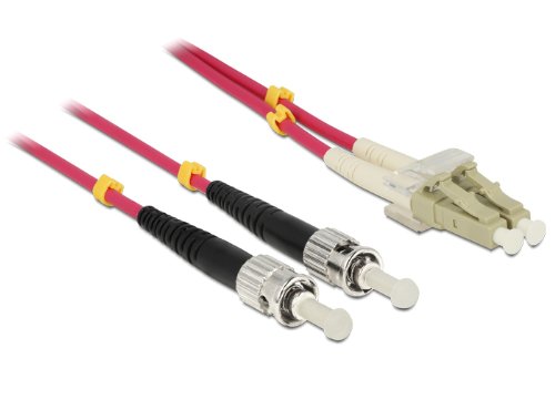 Preisvergleich Produktbild DELOCK Kabel LWL LC / ST 50 / 125µ 5m OM4