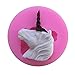 Price comparison product image LanLan 3D Unicorn Fondant Cake Silicone Mold DIY Sugar Chocolate Cupcake Baking Mould Tools