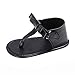 Produktbild Vovotrade Baby-Quaste Sandalen Kleinkind -Prinzessin erste Wanderer Mädchen Kid Schuhe (Size:11, Schwarz)