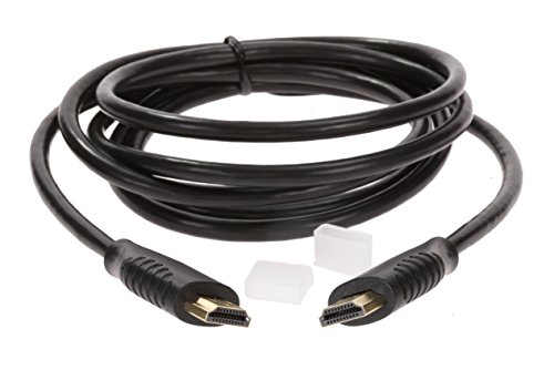 valonic 2m HDMI Kabel hochwertig, Ultra-HD, Full-HD, 3D, 4K, ARC, True HD Dolby 7.1, DTS-HD Master Audio, Ethernet, CEC, Kontakte vergoldet, 30 AWG, schwarz - 2