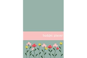 Budget Planer Deutsch Buch für Anfänger Blume: | Geld sparen | Haushaltsbuch | Budget Planner deutsch | A5 | 1 Jahr lang Geld sparen lernen | Sparbuch | Finanzplaner | Budgetplaner