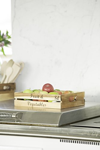 T & G Woodware Barock Obst und Gemüse Hundekäfig, Acasia, mittel - 4