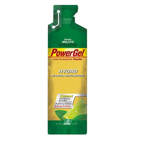 Preisvergleich Produktbild PowerBar PowerGel Hydro 67ml Beutel Mojito Koffein