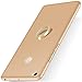 Produktbild XMT Xiaomi Mi Max 2 6.44" Hülle,Back Cover Etui Rück Schutzhülle Harte Kunststoff PC Handyhüllen mit Standring für Xiaomi Mi Max 2 Smartphone (Gold)