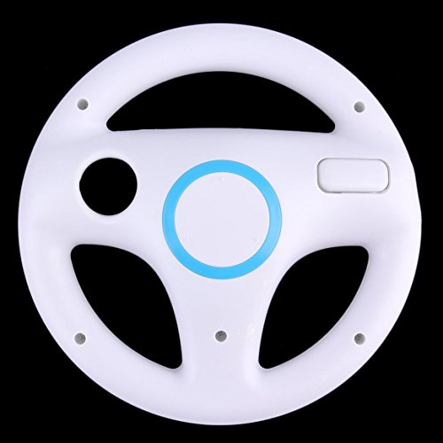 Delicacydex-Volante-da-corsa-design-innovativo-ed-ergonomico-in-plastica-Volante-Wii-volante-da-gioco-per-Nintendo-Wii-divertente-controller-di-gioco-remoto-utile-per-Mario-Kart