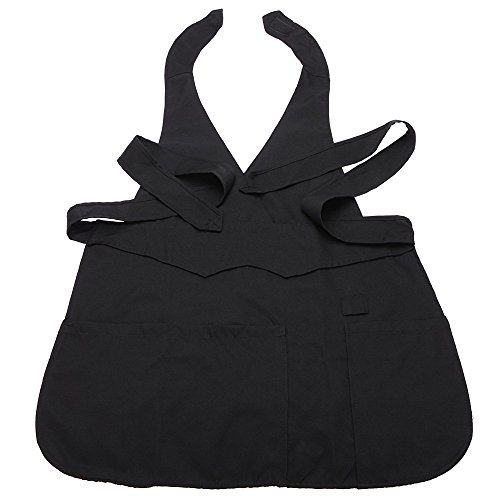 Salon Apron - TOOGOO(R) Professional Anti-static Salon Apron Hairdressing Cape Hair Dyeing Salon Gown Black