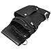 LuckyFine JA-101 15 pack kits hairdressing scissors barber special fashion bag multifunction pockets kit black