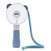 Produktbild EMEBAY - Mini Ventilator, Mini USB Fan, Lüfter ventilator, Elektrische Personal Fans, Elektrische persönlichen Fan mit faltbarem Fans Hand Bar Desktop-Fan Handfächer Blau