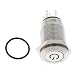 Produktbild perfk 1 Stück Selbsthemmend 16mm Druckschalter 1NO1NC SPDT ON/OFF Drucktastenschalter 220 Volt