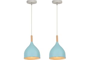 WOTTES lamparas techo salon, E27 estilo moderno lamparas salon techo, lámpara de techo industrial para dormitorio, habitación infantil, salón, etc.