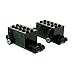 Produktbild 2 x Lego Technik Rückzieh Motor schwarz 9x4x2 2/3 Aufziehmotor Motorrad Auto pull back Set 8142 8647 8381 47715c01