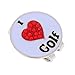 Produktbild Gazechimp Golf Hut Clip "I Love Golf" Cap Clip mit stabil Magnetischem Ballmarker, Golfball Marker