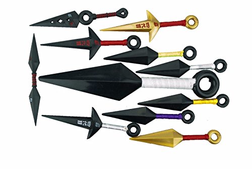Preisvergleich Produktbild Naruto Anime Cosplay 11-teiliges Waffe Set
