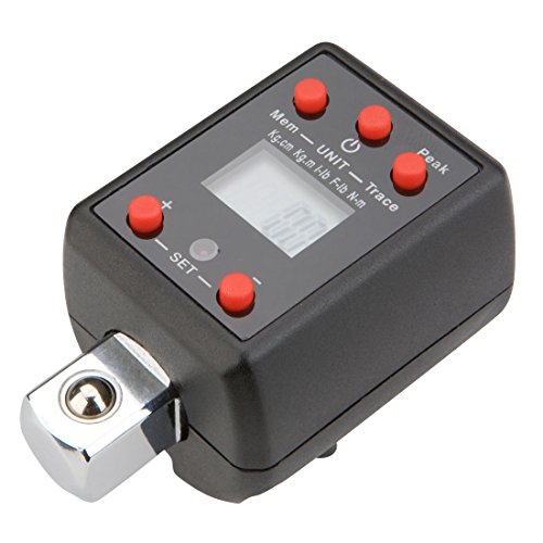 Preisvergleich Produktbild Profi Digitaler Drehmoment Adapter Drehmomentschlüssel Ratsche Knarre Digital Ratschenschlüssel Umschaltknarre 1 / 2" 40-200 Nm