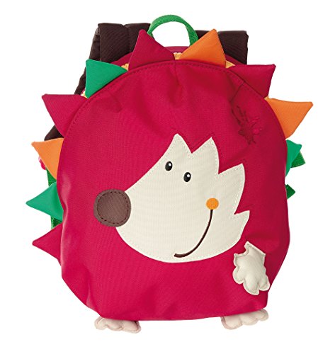 Preisvergleich Produktbild sigikid, Mädchen und Jungen, Mini Rucksack, Motiv Igel, Rot, 24619