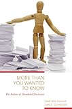 Image de More Than You Wanted to Know: The Failure of Mandated Disclosure