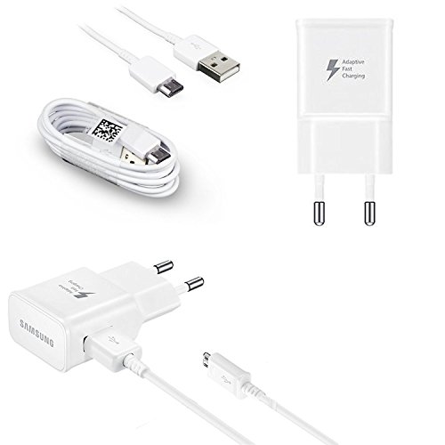 Samsung EP-TA20EWE 2 Pin with ECB-DU4AWE Data cable White