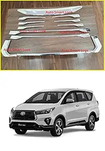 Car Full Front Grill Trim Suitable for Toyota innova Crysta 2021 (Set of 12 PCs)