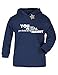 Cute Nanny Baby/kids Hoodie Navy & White 2 - 3 Years