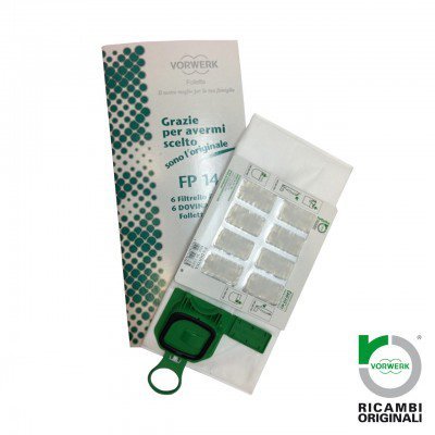 FP140/150 SACCHI ORIGINALI + PROFUMATORI FOLLETTO PER VK140/150