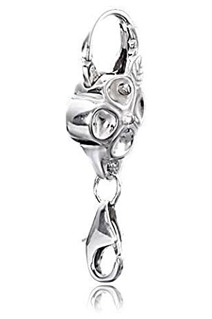 My-Bead Doppelkarabiner-Verschluss 925 Sterling Silber Schwan – Für Armbänder, Halsketten, DIY-Schmuck