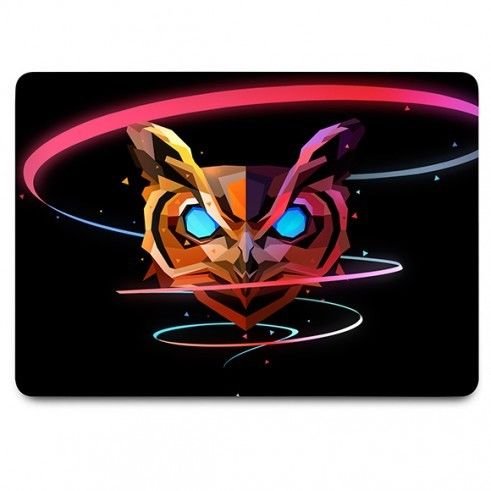 GADGETS WRAP Apple MacBook Pro Retina 13 inch Printed Series Skin for Top - Noctua