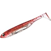 Fish Arrow Flash-J Shad Plus SW 4" (5 adet/paket) #124 Red/silver Olta