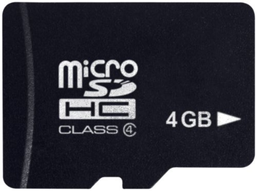 Preisvergleich Produktbild Platinum Class 6 micro-SDHC 4GB Speicherkarte schwarz