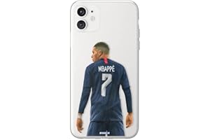 MYCASEFC Cover calcio Kylian Mbappe PSG iPhone 8 Plus in silicone per smartphone stampato in Francia TPU